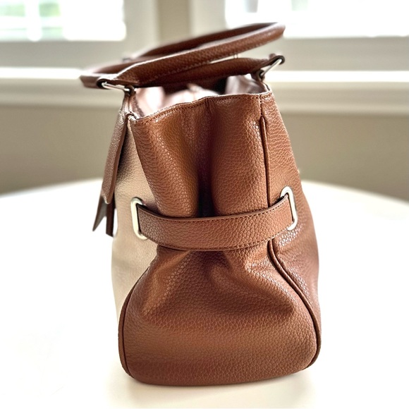 Nine West Brown and Bone Colored Bag - Picture 3 of 15